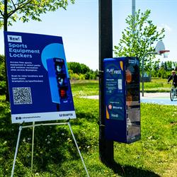Outdoor Sports Equipment Lockers
